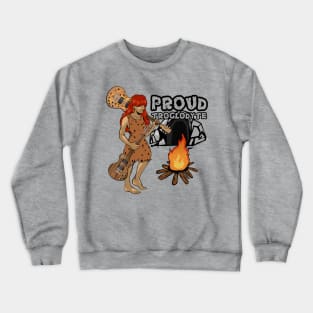 Proud Troglodyte Red Hair Crewneck Sweatshirt